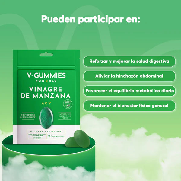 V-Gummies | Gominolas Vinagre de Manzana