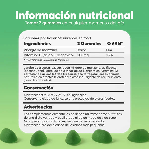 V-Gummies | Gominolas Vinagre de Manzana